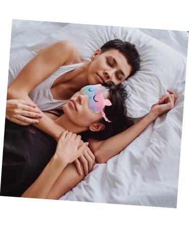 Buy Beavorty 1pc Colorful Unicorn Plush Eye Mask - Perfect Sleeping Blindfold & Eye Patch for Nap & Relaxation - Buy Online on GoSupps.com