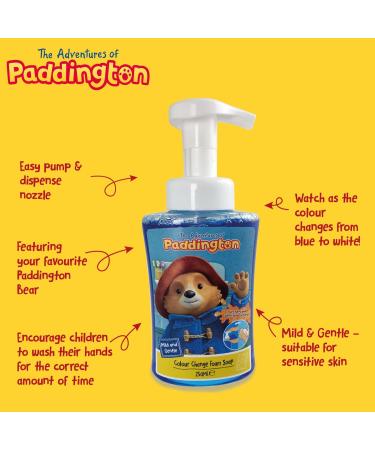 Paddington Bear Colour Change Foaming Hand Wash - 250ml (Blue) - Buy Online on GoSupps.com