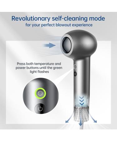SYLPH High-Speed Hair Dryer | 112 000 RPM Brushless Motor Ionic Technology Lightweight & Travel-Friendly - Buy Online on GoSupps.com