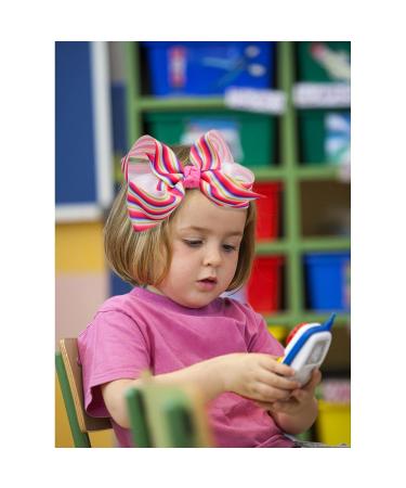 Midodo 10-Piece Girls Hair Clip Set Large 6 Inch Loop Hair Accessories for Children Perfect for All Hairstyles - Buy Online on GoSupps.com