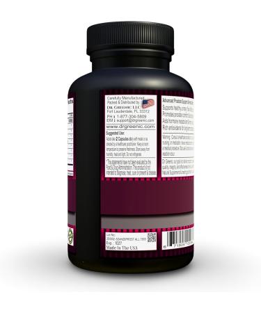 Dr. Greenic Prost All Advanced Prostate Support & Herbal Blend | Varuna Punarnava Gokshura Lavender DIM Pomegranate Quercetin & Boron | Saw Palmetto Free | 90 Capsules - Buy Online on GoSupps.com
