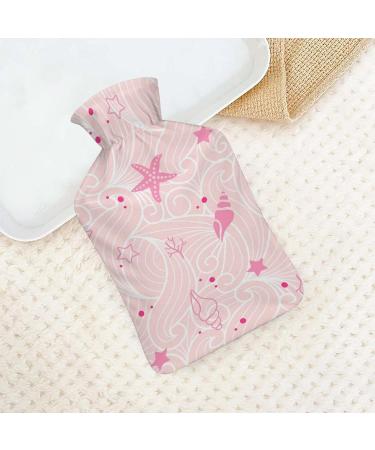 Comfort Heat Bottle with Lids - Seafared Pink Rubber Water Sac for Pain Relief Cramps & Hot/Cold Therapy - Buy Online on GoSupps.com