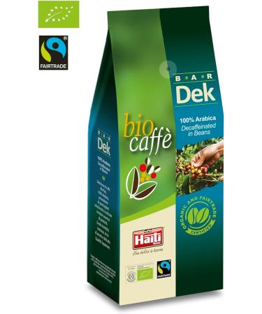 Caff Haiti Roma Biocaff Bar Dek Premium Coffee Bean Mix 100% Arabica 100% Organic 100% Fair Trade 2 x 500g Pack - Buy Online on GoSupps.com