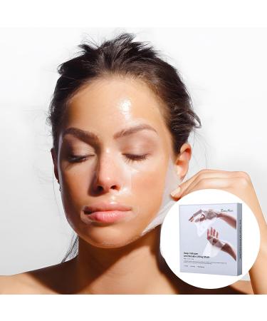 5PC Deep Collagen Anti-Wrinkle Lifting Mask | Hydrating Facial Sheet Masks for Elasticity & Moisturizing - Buy Online on GoSupps.com