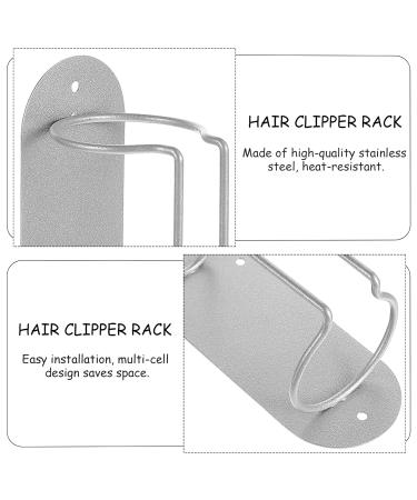 Clipper Stand | Hair Clipper Storage & Organizer Rack | Stainless Steel Trimmer Hanger - Buy Online on GoSupps.com
