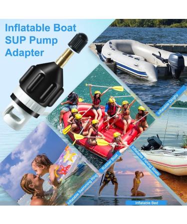 Inflatable Boat SUP Pump Adapter Set - Premium Conventional Air Adapter for Quick Inflation - Ideal for Paddleboard, Kayak & More - Buy Online on GoSupps.com