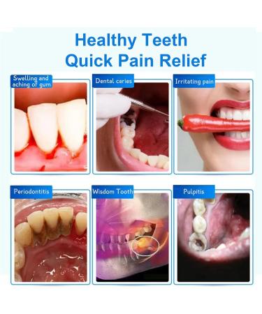 Toothache Relieving Spray Toothache Pain Relief for Adult Oral Care Spray Pain Relief for Toothache Toothache Gum Pain Spray for Teeth Health Portable Toothache Care Spray - 20ML - Buy Online on GoSupps.com