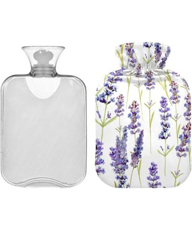 Buy Lavender Flower Hot Water Bottle 2L | Pain Relief & Comfort for Pregnant Women | International Shipping Available - Buy Online on GoSupps.com