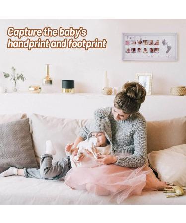Mikytoper Baby Hand and Footprint Kit - Reusable Ink, Photo Frame - Perfect Anniversary or Baby Gift - Buy Online on GoSupps.com