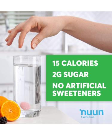 Nuun Vitamins + Caffeine: Electrolyte Drink Tablets | Mixed Flavour Pack | 40mg Caffeine | Hydration | 48 servings - Buy Online on GoSupps.com
