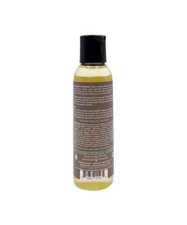 Soothing Touch Organic Body & Massage Oil - Peppermint Rosemary, 4 Oz | Natural Relaxation - Buy Online on GoSupps.com