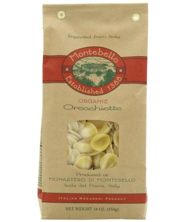 Montebello Organic Orecchiette, 16 Ounce, 5 Count Orecchiette 5 Count