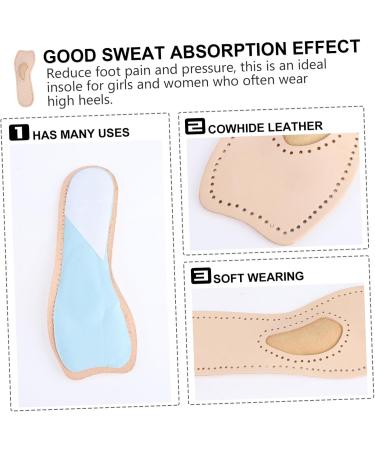 NOLITOY Anti-Slip Insoles for Women - Padded Shoe Inserts & Cushions for High Heels | Comfortable & Breathable Support - Buy Online on GoSupps.com