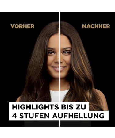 Garnier Hair Colour Set for Highlights and Highlights in Brown Hair with Flower Oils and Clay No Ammonia and Silicone Up to 4 Levels of Lightening Olia Brown - Buy Online on GoSupps.com