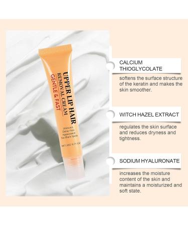  G n rique Depilatory Cream For Face Upper Hair Removal Gentle And Soothing Effective And Painless For Face Eyebrows Upper Lips And Chin (1) - Buy Online on GoSupps.com