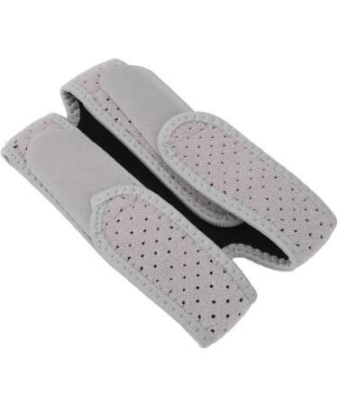 Elastic Knee Band - Breathable & Comfortable Sports Support Brace for Women | Prevents Collisions & Ensures Fixed Hem - Grey - Buy Online on GoSupps.com