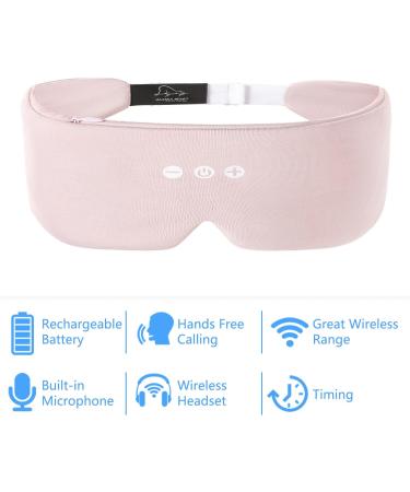 ALASKA BEAR Bluetooth Sleep Headphones & 3D Eye Mask - Noise Reduction Wireless Audio Sports Headgear (Light Pink - Buy Online on GoSupps.com
