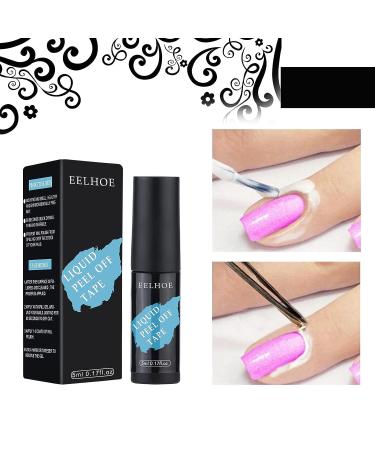 5ML Liquid Nail Lacquer Tape Glue Off Peel Guard - Cuticle Protector for Nails - One Size - Buy Online on GoSupps.com