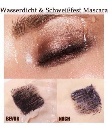  EONFAVE Brown Mascara for Definition and Volume Waterproof and Stain Resistant Brown Mascara Mascara for Eye Makeup Care and Hydration False Eyelashes Effect - Buy Online on GoSupps.com