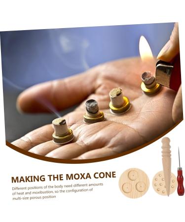 Frcolor Wood Bathing Sponges Set | Moxibustion Moxa Needle & Mugwort Disc | Eco-Friendly Shower Tools for Women - International Shipping - Buy Online on GoSupps.com