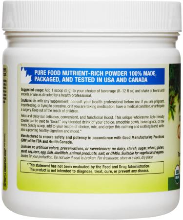 Natural Factors Whole Earth & Sea Golden Milk Soothing Boost 4.4 oz Powder - Buy Online on GoSupps.com