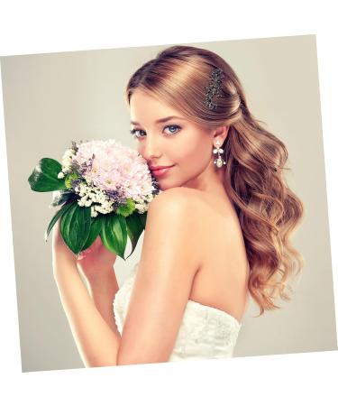 BELLIFFY Bride Hair Comb Blue Rhinestone Wedding Hair Comb for Bride - Vintage Flower Crystal Hairpin - Bridal Accessories for Bridesmaid Womens Hair Clips Headwear for Women Styling - Buy Online on GoSupps.com