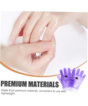 FRCOLOR 5 Pairs Hand Wax Set Foot Wax Set Moisturizing Gel Gloves Hand Foot Care Tools Hydrating Hand Gloves Sheer Gloves Paraffin Wax Bath Gloves Nail Art Gel Set of Feet Heating Lid - Buy Online on GoSupps.com