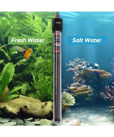 300W Submersible Aquarium Heater with LCD Thermometer | Auto Thermostat | Shatter-Proof | 35-60 Gallon Fish Tank - Buy Online on GoSupps.com