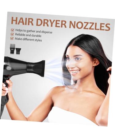 MUSISALY 2 Pcs Hair Dryer Nozzle Hair Blower Nozzle Hair Dryer Accessories Hair Dryer Adapter Hair Dryer Attachment Detangling Comb for Hair Dryer Hair Dryer Diffuser Blow Dryer Attachment - Buy Online on GoSupps.com