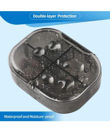 Daily Pill Organizer - Portable 4-Compartment Moisture-Proof Box for Vitamins & Medications | Cute & Functional Storage Solution - Buy Online on GoSupps.com