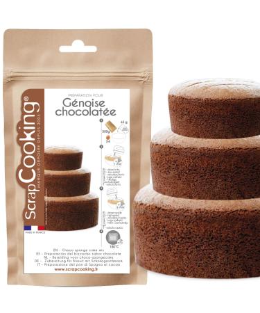 Scrapcooking Chocolate Sponge Cake Preparation