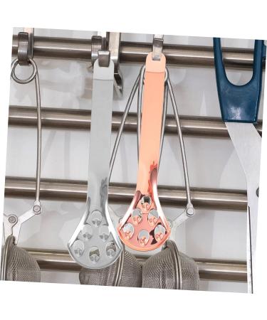 FRCOLOR 2pcs Stainless Steel Tongue Scraper - Effective Oral Care Tongue Cleaners for Fresh Breath | International Shipping Available - Buy Online on GoSupps.com