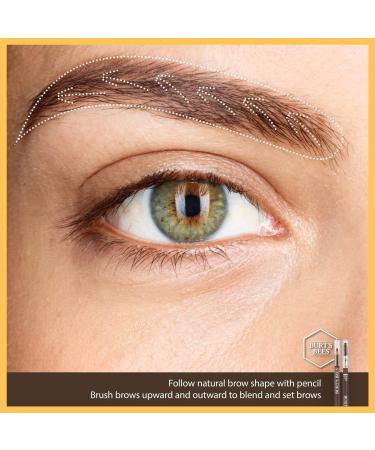 Burt's Bees Brow Pencil Brunette - 0.04 Ounce - Natural Ingredients - Long Lasting - 1 Count - Buy Online on GoSupps.com