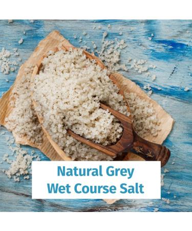 Easy Vibes - Celtic Salt - Breton Grey Sea Salt (900g) - Coarse Salt | Unrefined | Natural | Preservative Free - Buy Online on GoSupps.com