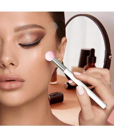 THAELY Mushroom Makeup Sponge Concealer Brush - Mushroom Head Under Eye Concealer Brush | Eyeshadow Brushes for Women Girl Sponge Applicator for Face Nose Eyelids White - Buy Online on GoSupps.com