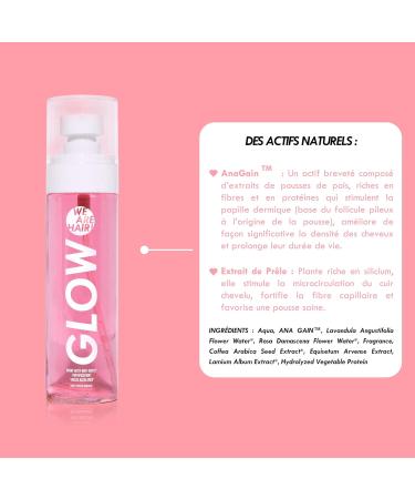 Glow Cure s rum en spray pousse acc l r e et anti-chute cheveux Formule vegan - Fabriqu e en France- Actif brevet AnaGain TM Cure 1 mois 100 ml 100 ml (Lot de 1) - Buy Online on GoSupps.com