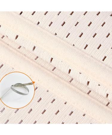 HKDYWTNB Back Brace Lumbar Support Abdomen Shaper Compression Beer Belly Slimmer Stomach Wraps Workout Band Sports Waist Belt XXX-Large Beige - Buy Online on GoSupps.com