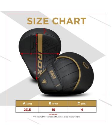 RDX Curved Focus Mitts Maya Hide Leather  Adjustable Strap  Ventilated - Buy Online on GoSupps.com