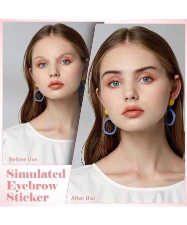 TOPBATHY Autocollants pour Sourcils Imperm ables Effet R aliste Kit Maquillage Brun 3 Feuilles Transfert D Eau pour Modeler et Entretenir Sourcils Naturels - Buy Online on GoSupps.com