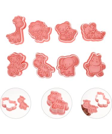 FUNOMOCYA Biscuit Pressing Mold 8pcs Xmas Gadgets DIY Cake Baking for Adorable D Plastic Cutter Biscuits Tools Fondant Cutouts Pp - Buy Online on GoSupps.com