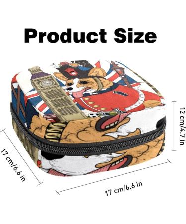 Buy Women's Pineapple Pattern Binding Storage Bags - Large Menstrual Cup Pocket & Zipper - Summer Black Flower Design for Period Inserts Panty Liners & Tampons - Multicolored - Buy Online on GoSupps.com