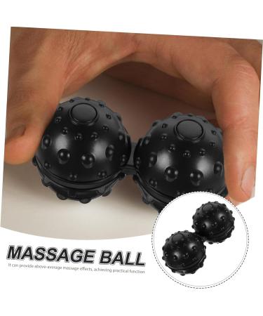Ultechnovo Peanut Massage Roller & Lacrosse Ball - Double Lacrosse Massage Device for Body Relief | International Shipping Available - Buy Online on GoSupps.com