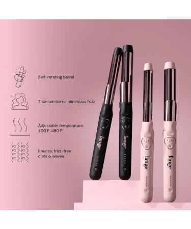 L'ANGE HAIR Le Pirouette 25MM Titanium Rotating Curling Iron Self-Rotating Curler - 1 Inch - Pink - Buy Online on GoSupps.com