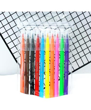 YUNNESS Food Coloring Marker Double Side Food Coloring Pen with Fine Thick Tip Edible Gourmets Writer Food Grade Decorator Pen - Buy Online on GoSupps.com