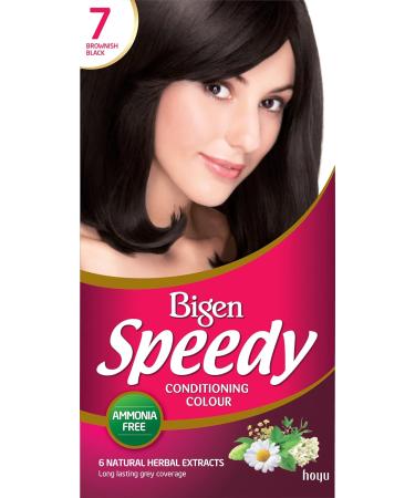 Bigen Speedy Women Color Brownish Black (7) - Shop Premium Hair Dye for Stunning Results Worldwide - Buy Online on GoSupps.com