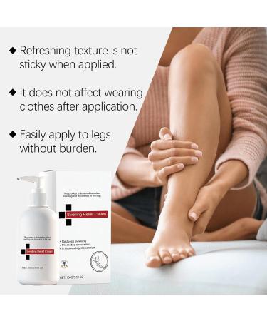 Nuvilo Leg Relief Body Cream soothing moisture lotion for tired legs relaxing daily care for comfort and moisture 1 piece 1 piece - Buy Online on GoSupps.com