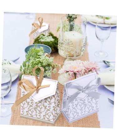 ULTECHNOVO 100 Pcs Golden Chocolate Favor Boxes Chocolate Gift Boxes Gold Paper Wedding Decorative Gift Boxes Decorate Hard Paper Boxes Party Favor Boxes Carton Cake Candy Box European Style - Buy Online on GoSupps.com