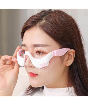 Buy Eye Massager with Hot Compress | Soothing Heating Eye Massage for Ultimate Comfort (White) - Buy Online on GoSupps.com