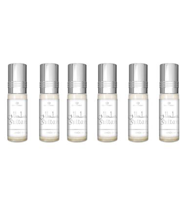 Sultan Perfume Oil - 6 x 6ml by Al Rehab by Al Rehab