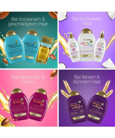 OGX Frizz Defying Coconut Miracle Oil Heat Protection Cream - 177 ml | Best Heat Protectant for Smooth Hair - International Shipping Available - Buy Online on GoSupps.com